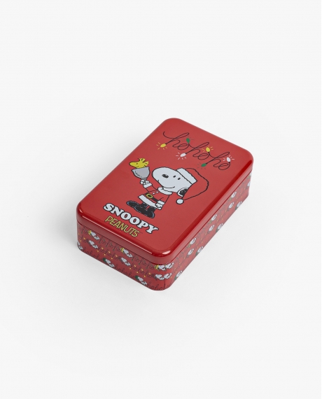 PEANUTS Calcetín Ho Ho Ho para Hombre, (Pack 2 pares / Caja de 12 packs) PACK FANTASIA 2