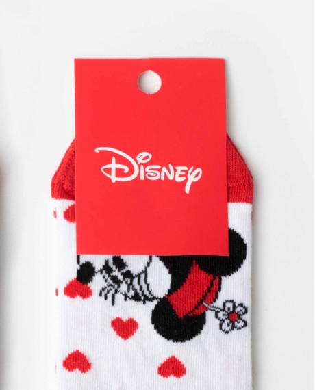 DISNEY Calcetín Tobillero Thinking Of You para Mujer BLANCO 1 2