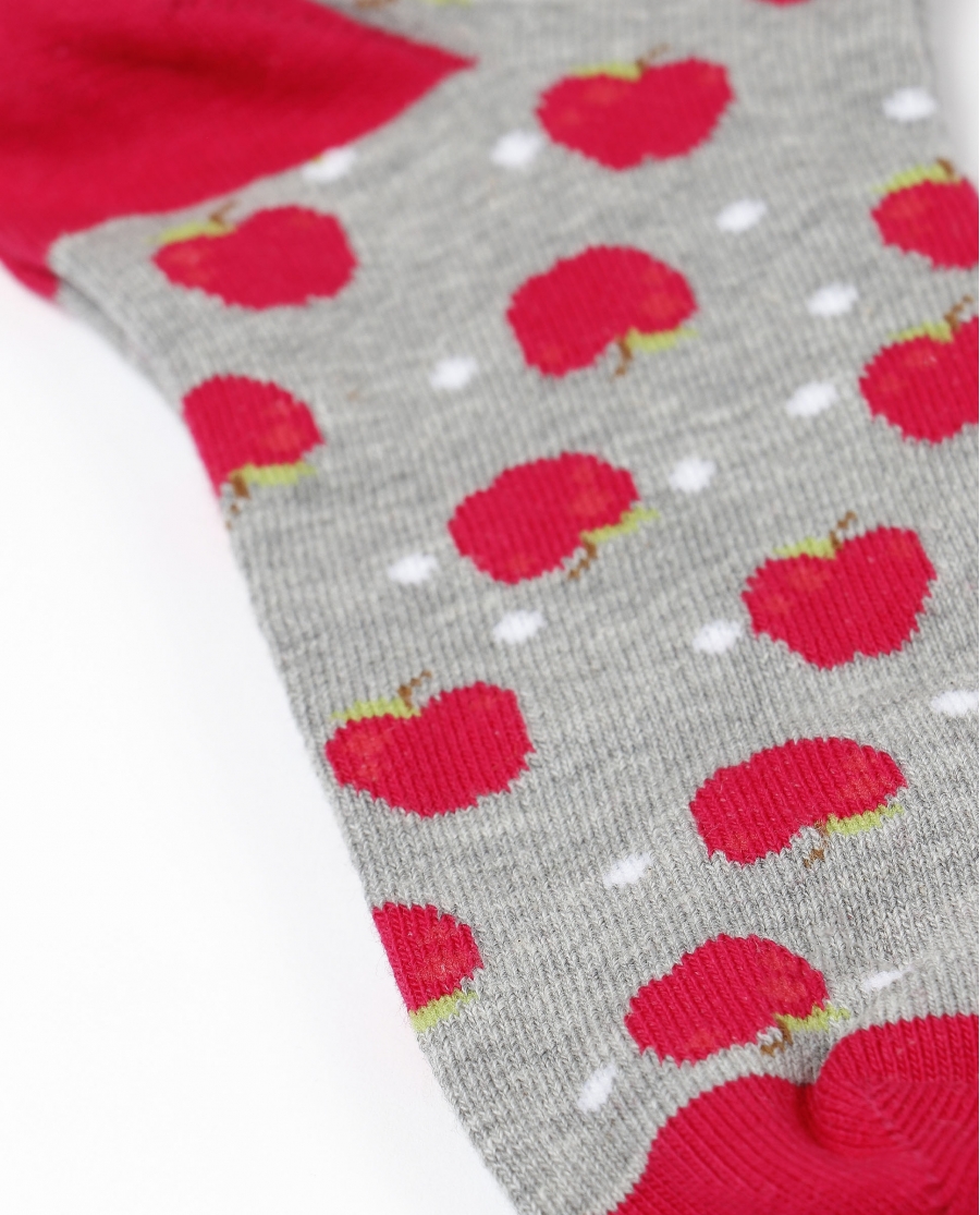 ADMAS Calcetines Tobilleros Fresh Fruit para Mujer, (Caja de 6 pares) SURTIDO
