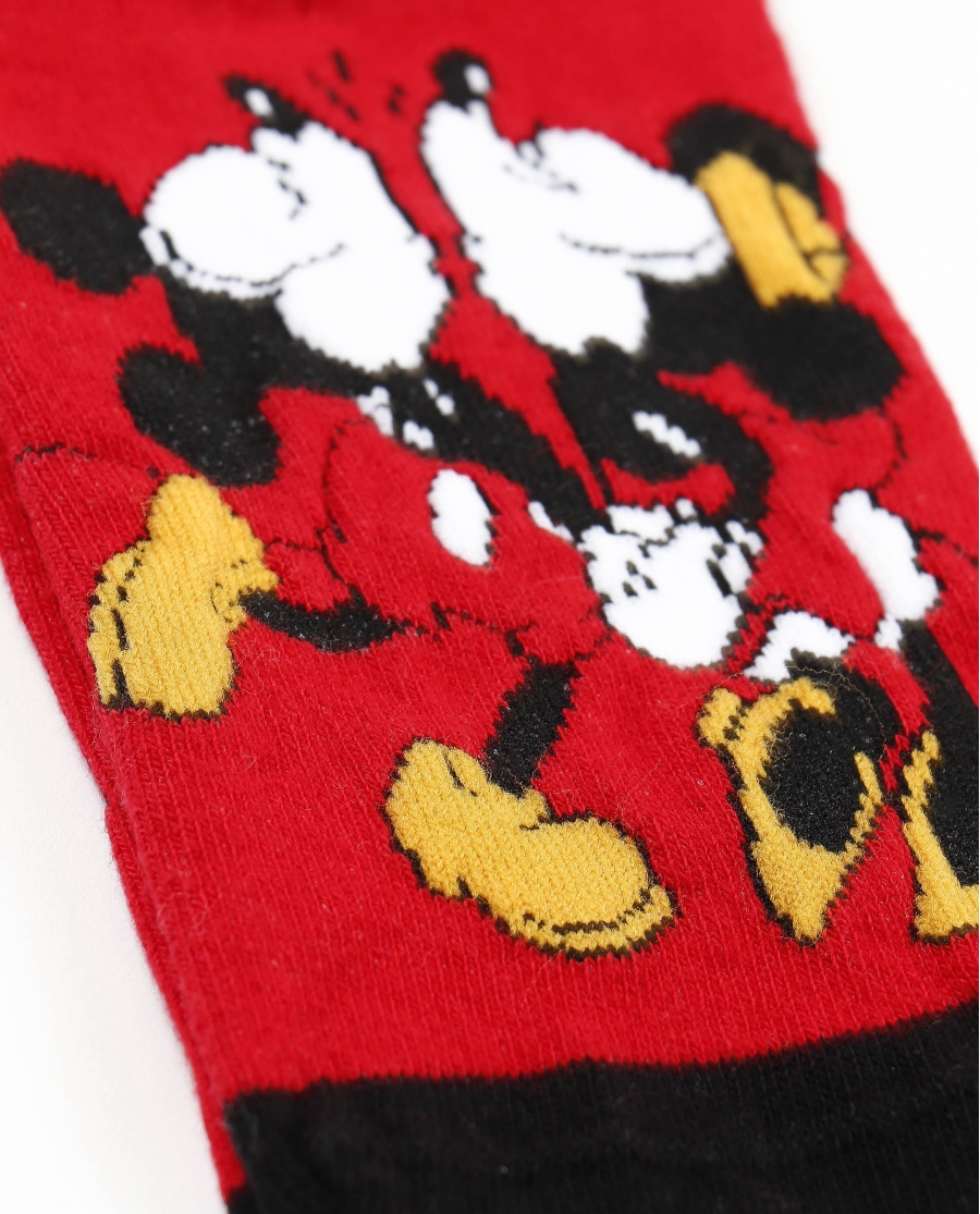 DISNEY Calcetín Tobillero M&M Love para Mujer, (Caja de 6 unidades) SURTIDO