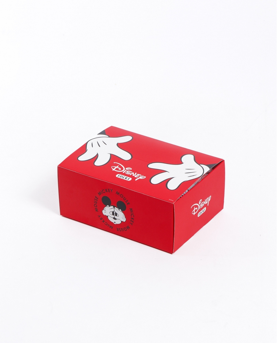 DISNEY Calcetín Mediano Minnie Hearts para Mujer, (Caja de 12 pares) SURTIDO
