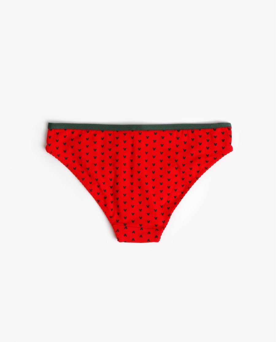 DISNEY Braga Expositor Holidays para Mujer (Caja de 12 unidades) ROJO