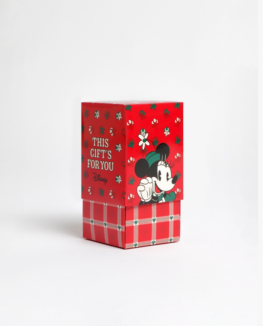 DISNEY Braga Expositor Holidays para Mujer (Caja de 12 unidades) ROJO
