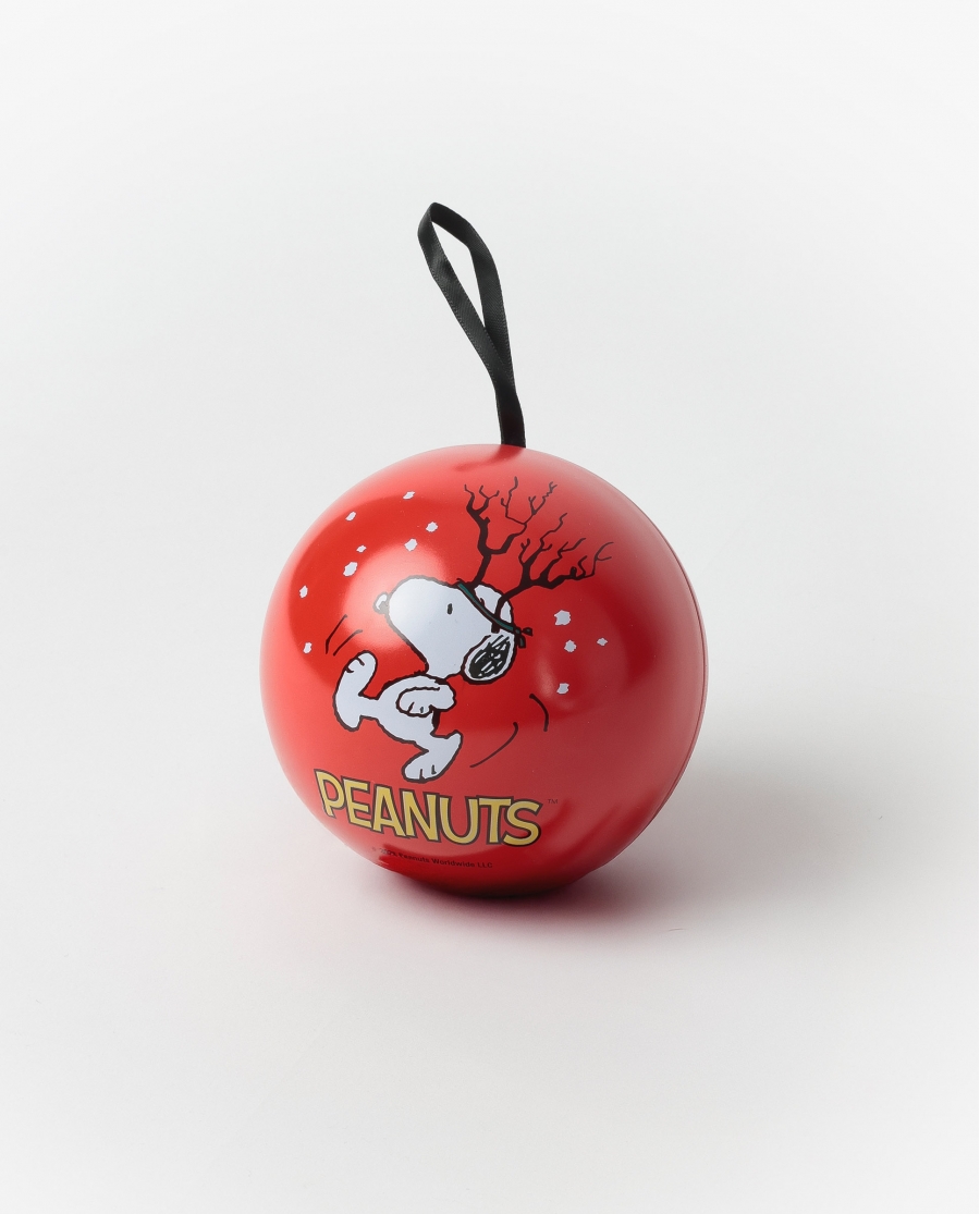 PEANUTS Braga Expositor Reindeer Crossing para Mujer (Caja de 12 unidades) ROJO