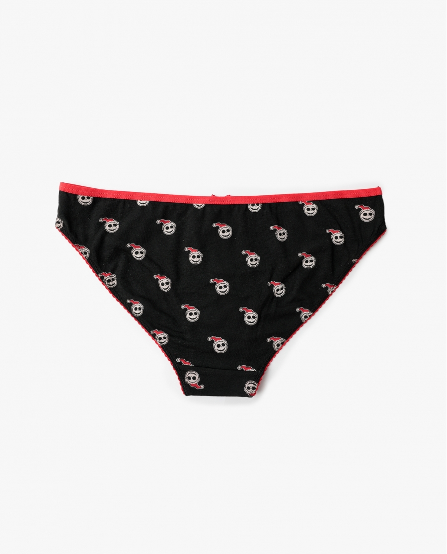 DISNEY Braga Expositor Nightmare Before Christmas para Mujer NEGRO