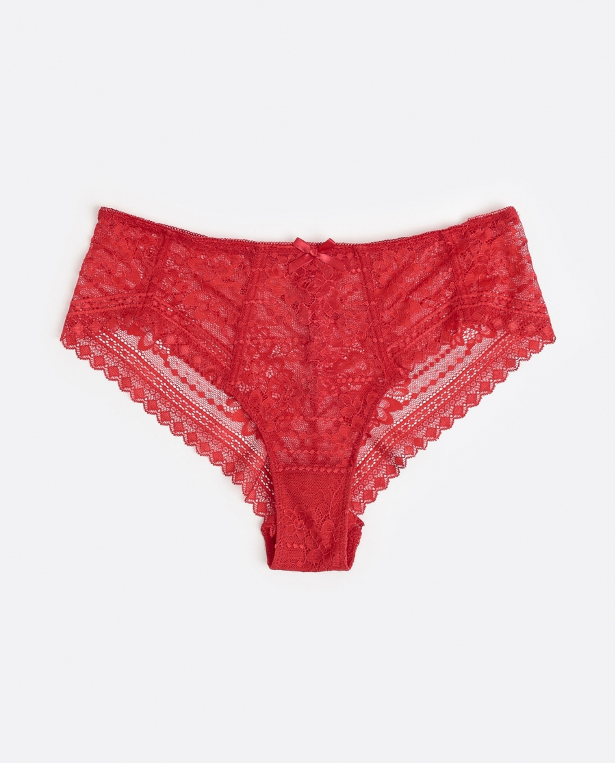 ADMAS Culotte Night con Envase Regalo para Mujer ROJO