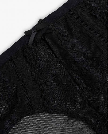 ADMAS Braga Alta Christmas con Envase Regalo para Mujer NEGRO 2