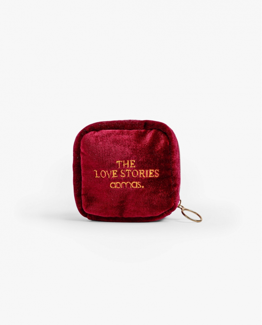 ADMAS Braga Alta Puntilla con Envase Regalo para Mujer, (Caja de 12 unidades) ROJO