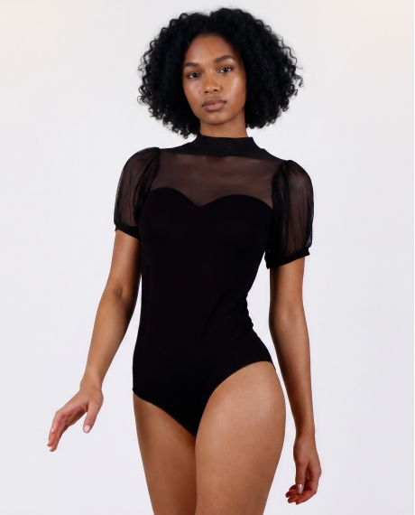ADMAS Body Manga Farol para Mujer NEGRO