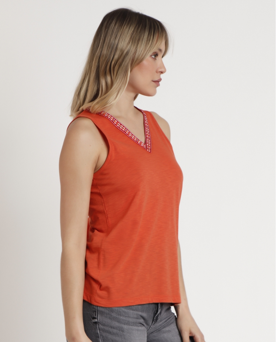 ADMAS Camiseta Sin Mangas Mexico para Mujer CALDERA
