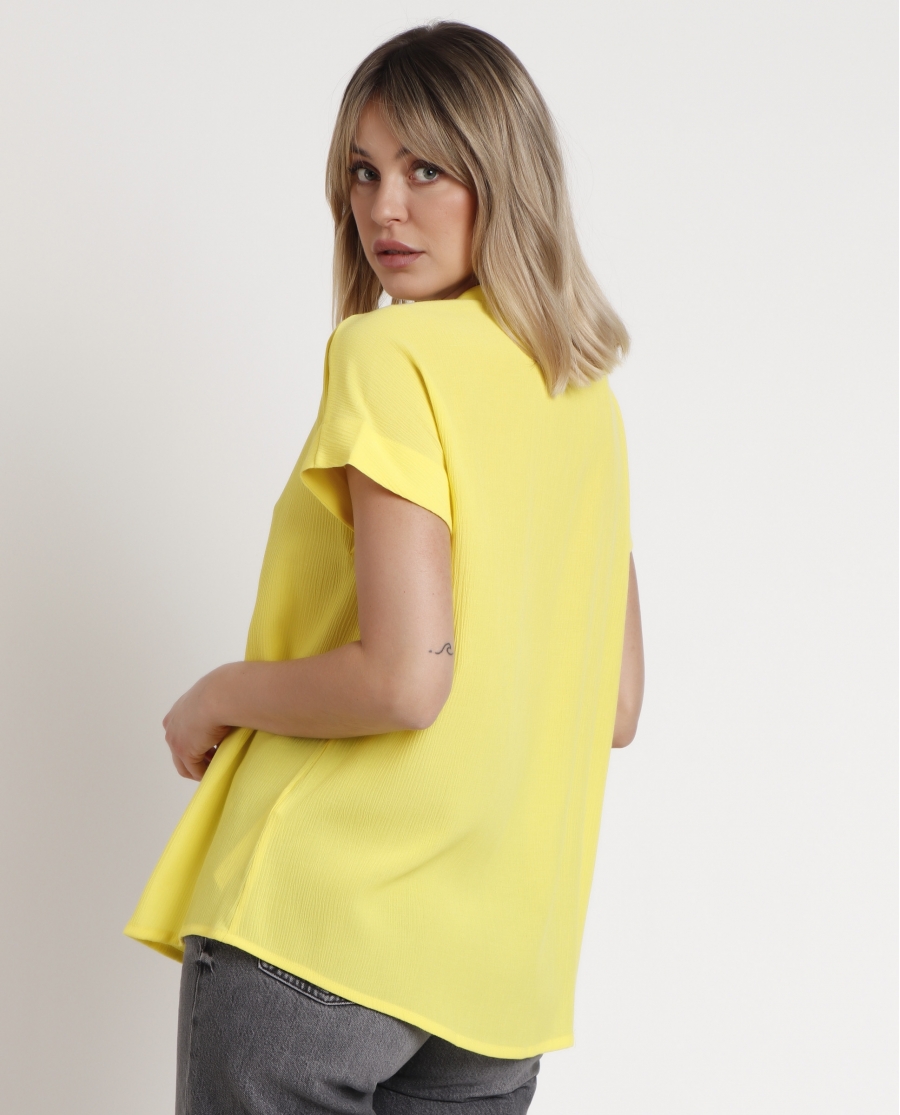ADMAS Camisa Manga Corta Fluida para Mujer LIMA