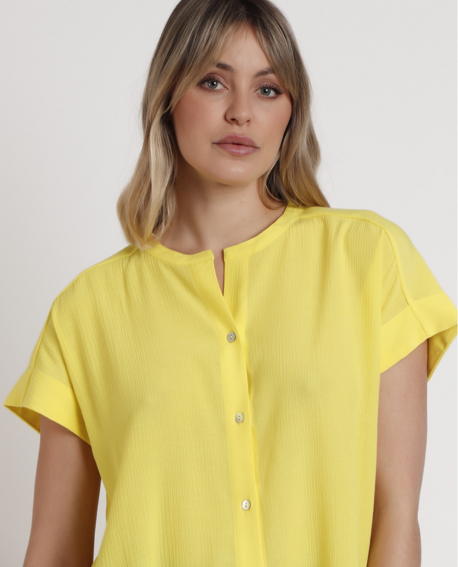 ADMAS Camisa Manga Corta Fluida para Mujer LIMA