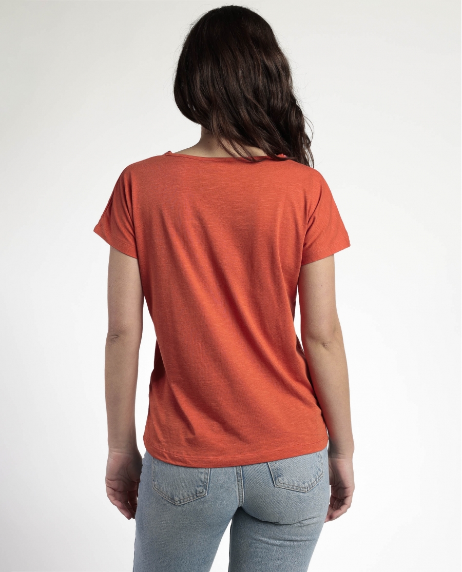 ADMAS Camiseta Manga Caída Mexico para Mujer CALDERA
