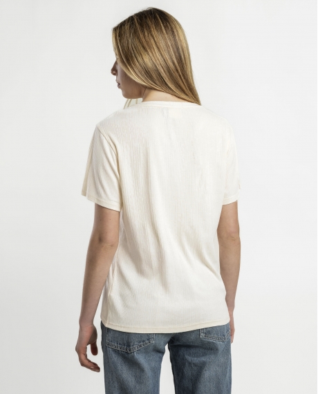 ADMAS Camiseta Manga Corta Blouse para Mujer CAVA 2
