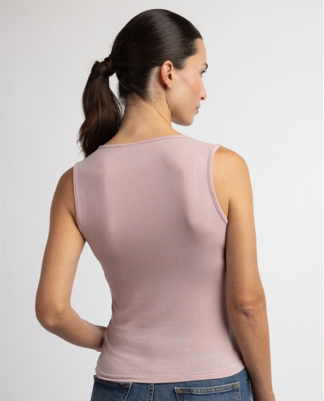 ADMAS Camiseta Sin Mangas Special Fabric para Mujer ROSA 2