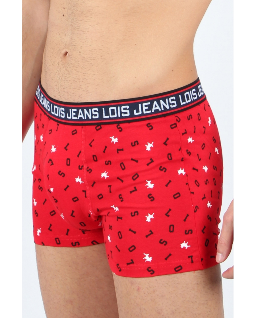 LOIS Calzoncillo/Boxer Taza Regalo para Hombre ROJO