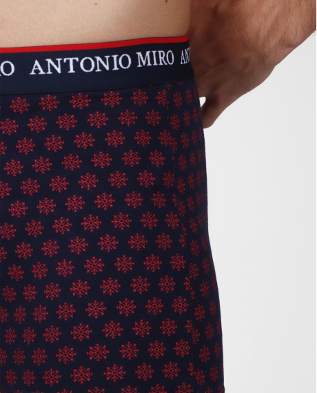 ANTONIO MIRO Calzoncillo/Bóxer Bote Metal Regalo para Hombre ROJO 2