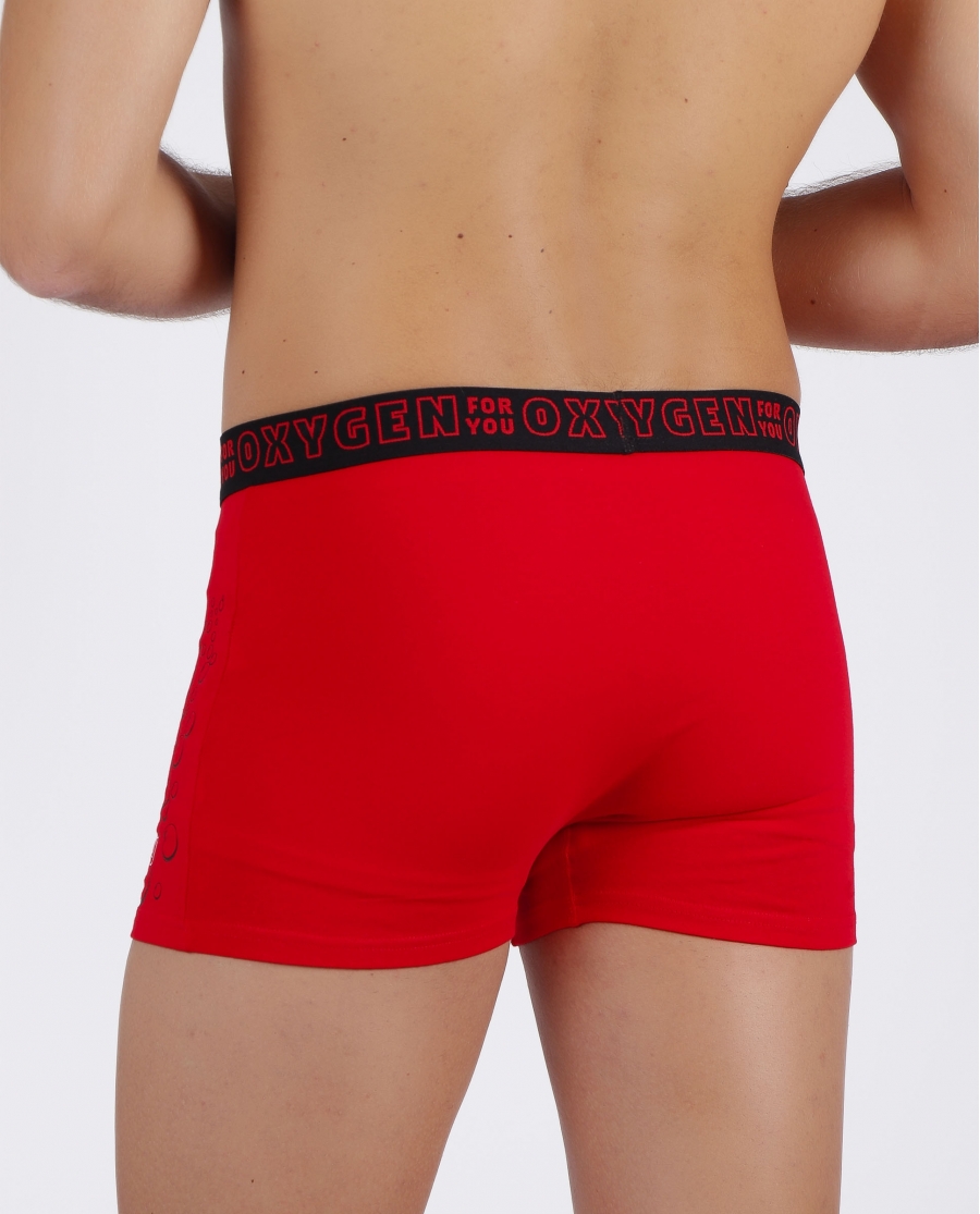 ADMAS Calzoncillo/Bóxer Oxygen para Hombre ROJO