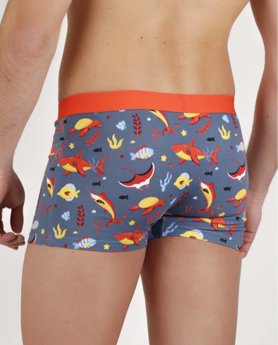 DIVER Calzoncillo/Bóxer Marine para Hombre, (Caja de 2 unidades) PACK FANTASIA