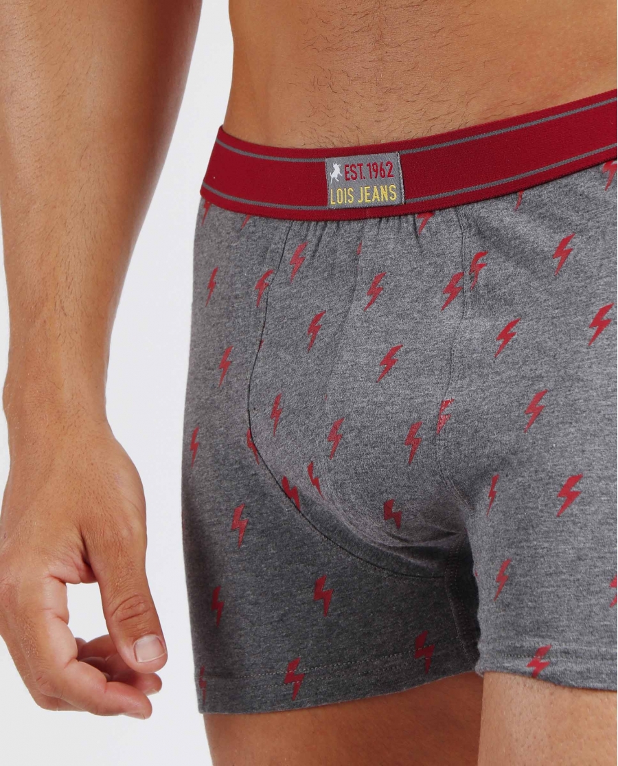 LOIS Calzoncillo/Bóxer Rocks para Hombre, (Caja de 2 unidades) PACK FANTASIA