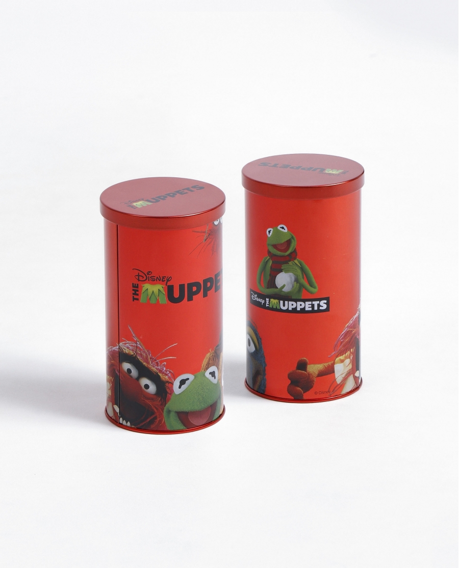 DISNEY Calzoncillo/Bóxer Kermit Bote Metal Regalo para Hombre ROJO