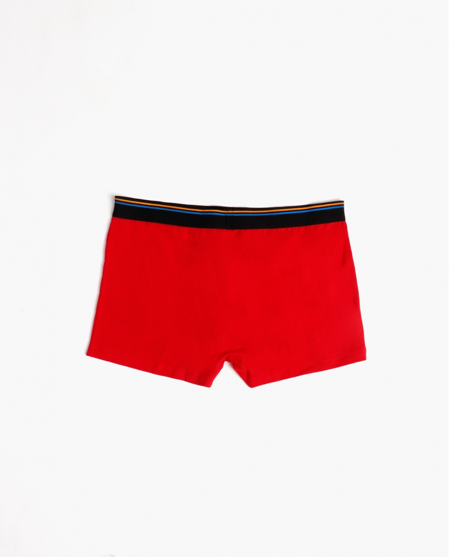 DISNEY Calzoncillo/Bóxer Kermit Show Bote Metal Regalo para Hombre, (Caja 12 unidades) ROJO