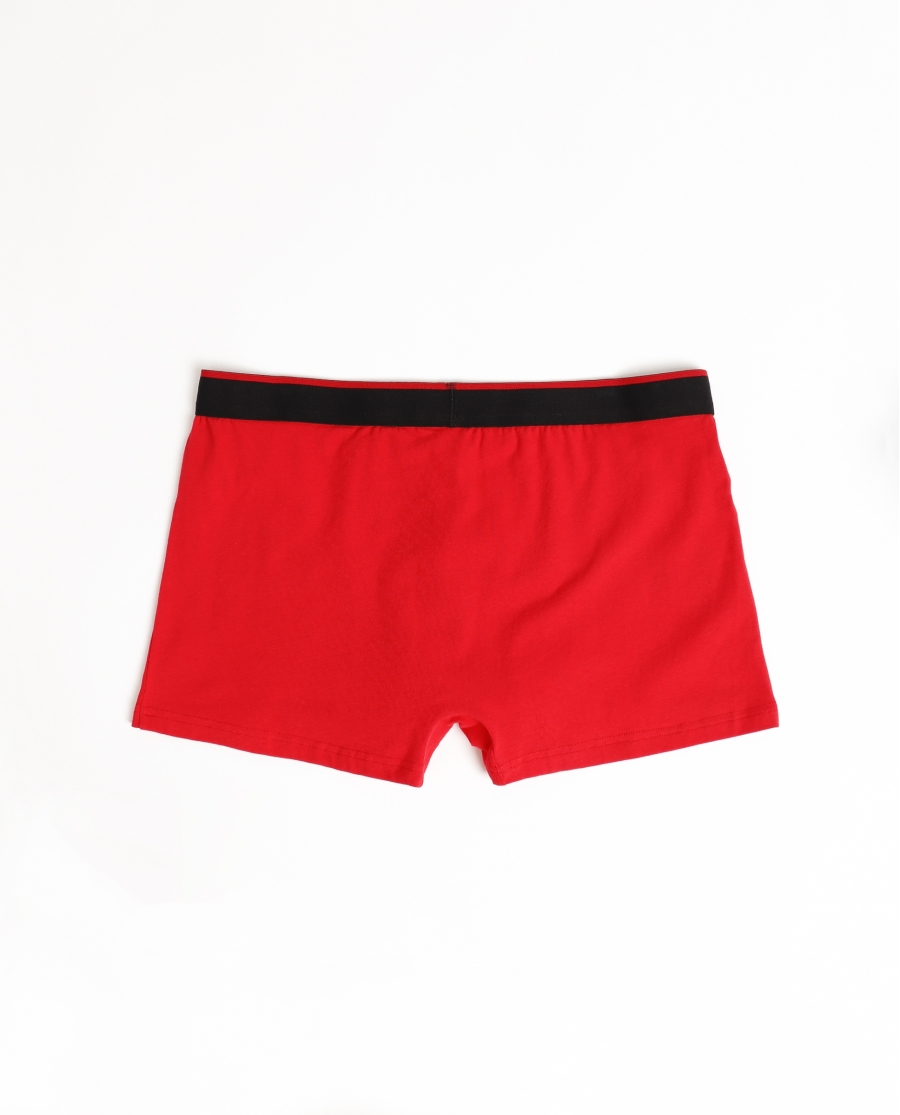 DISNEY Calzoncillo/Bóxer Holidays Bote Metal Regalo para Hombre, (Caja 12 unidades) ROJO