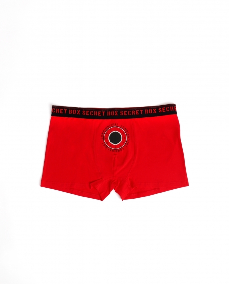 ADMAS Calzoncillo/Boxer Secret Box Caja Regalo para Hombre ROJO