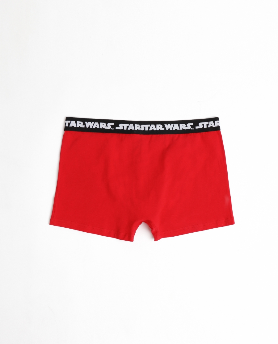 STAR WARS Calzoncillo/Boxer Color Comic Caja Regalo para Hombre, (Caja 12 unidades) ROJO