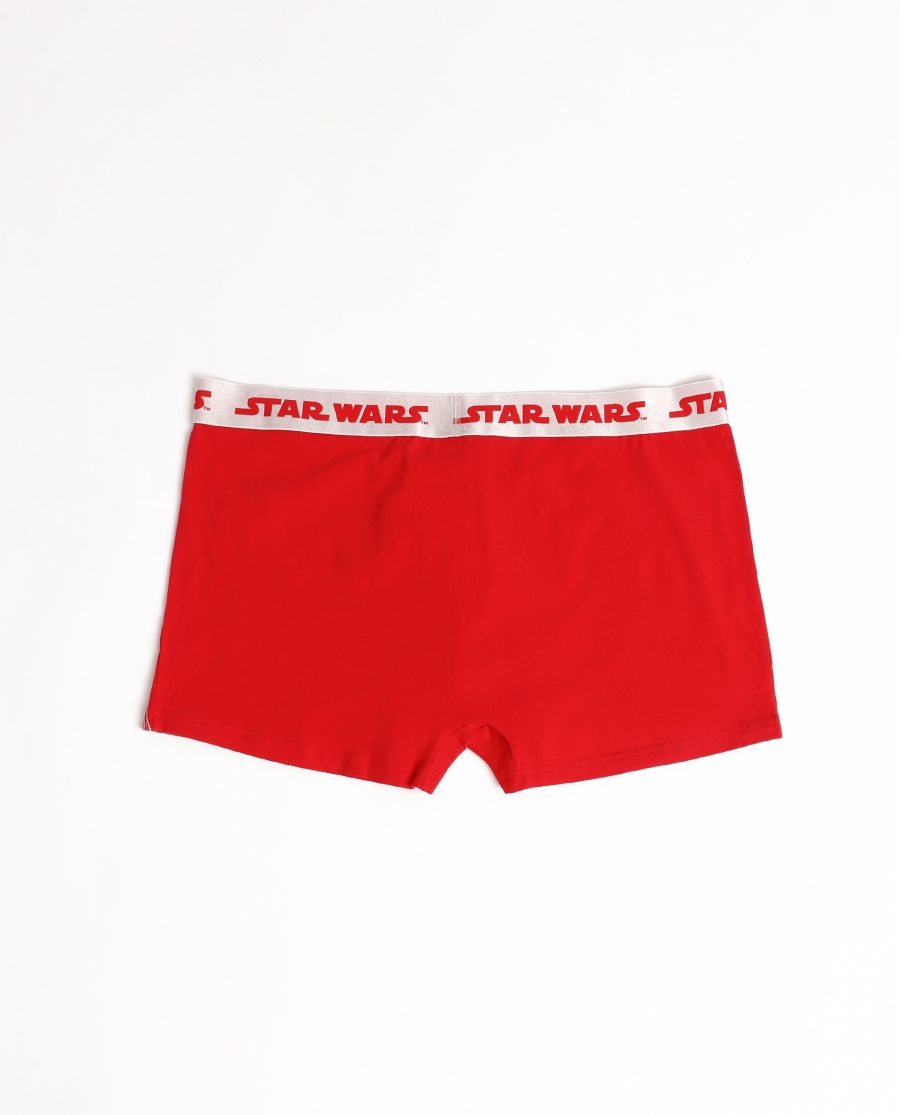 STAR WARS Calzoncillo/Bóxer Dark Lord Caja Regalo para Hombre, (Caja 12 unidades) ROJO