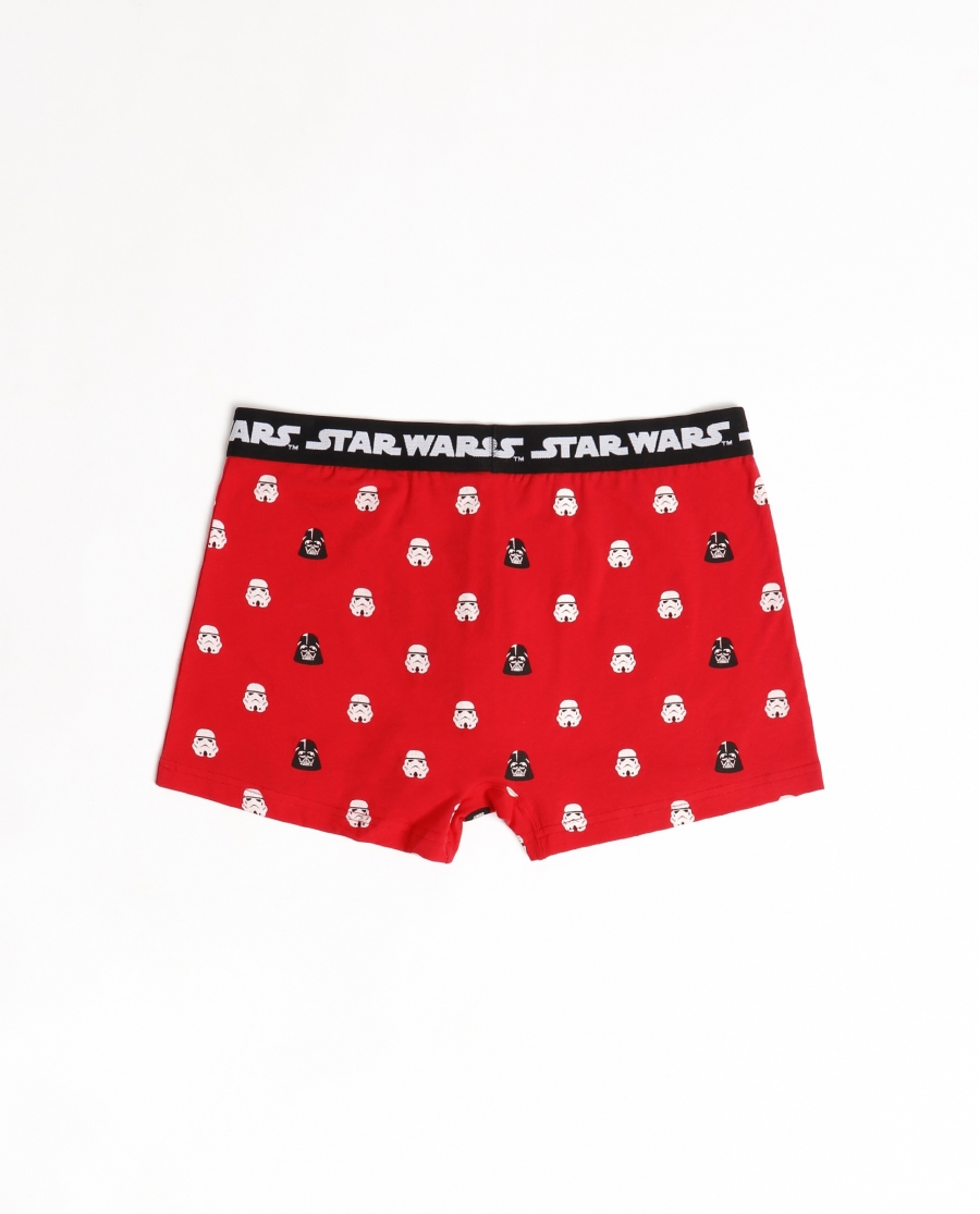 STAR WARS Calzoncillo/Boxer Battle Bote Metal Regalo para Hombre ROJO