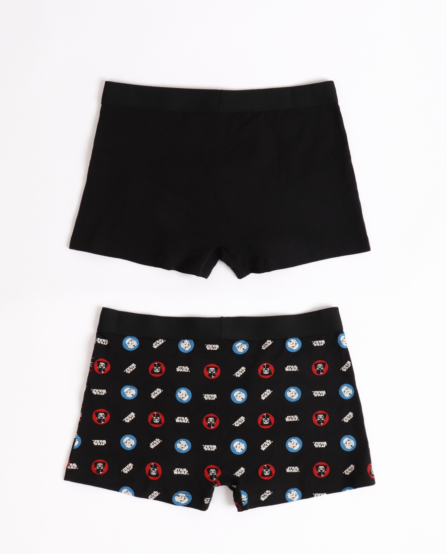STAR WARS Calzoncillo/Bóxer Blue & Red para Hombre, (Caja de 2 unidades) PACK FANTASIA