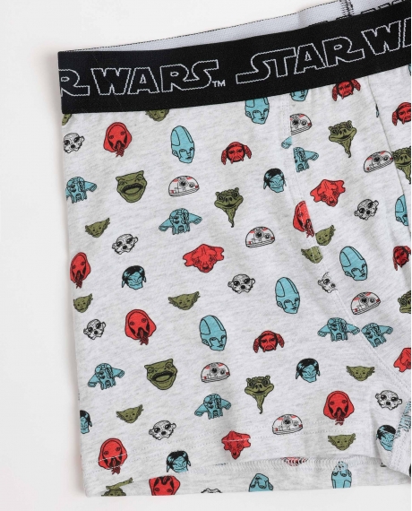 STAR WARS Calzoncillo/Bóxer Alien Species para Hombre, (Caja de 2 unidades) PACK FANTASIA 2