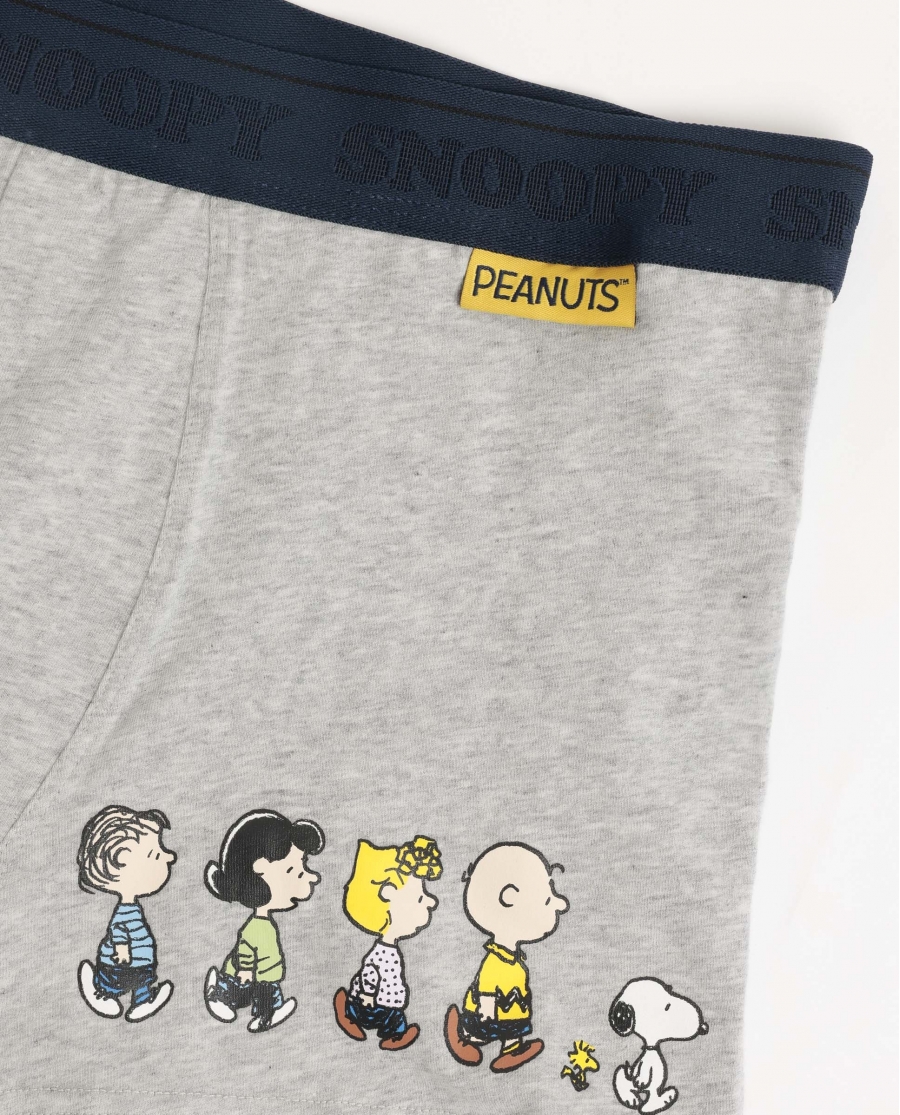 PEANUTS Calzoncillo/Bóxer Friends Snoopy para Hombre, (Caja de 2 unidades) PACK FANTASIA