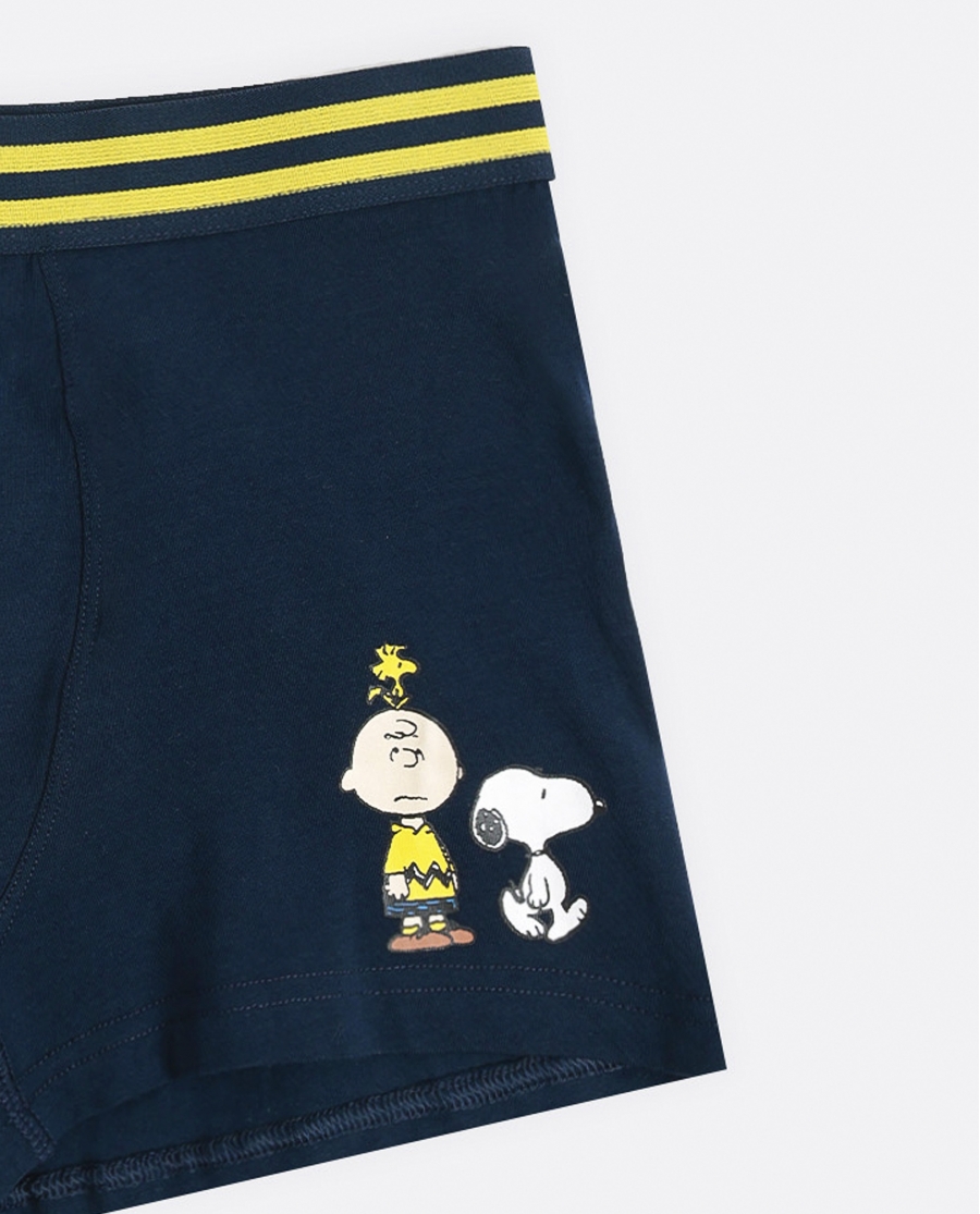 PEANUTS Calzoncillo/Bóxer Charlie & Snoopy para Hombre, (Caja de 2 unidades) PACK FANTASIA