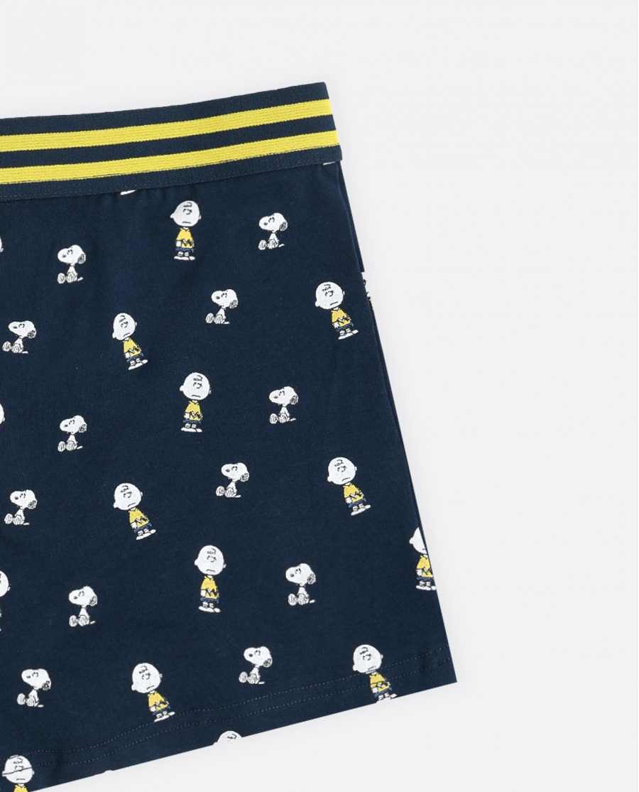 PEANUTS Calzoncillo/Bóxer Charlie & Snoopy para Hombre, (Caja de 2 unidades) PACK FANTASIA