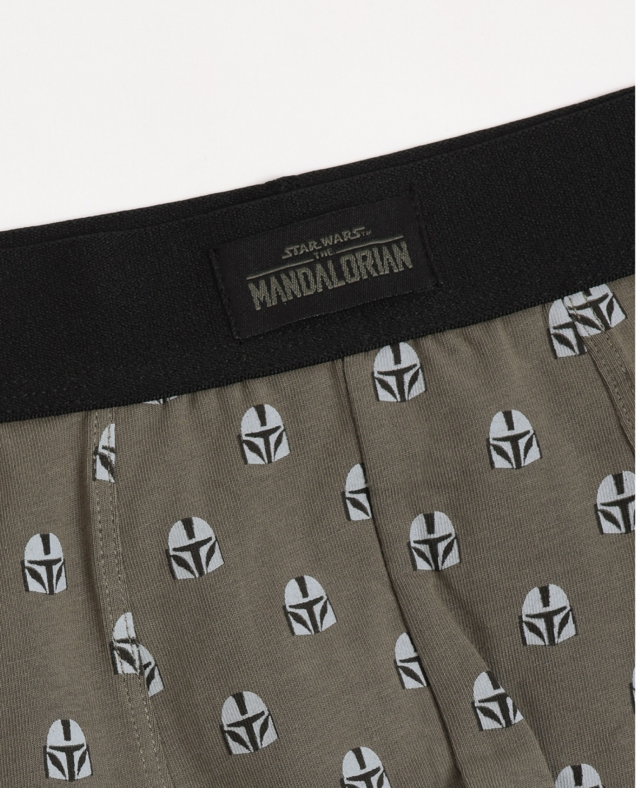 STAR WARS MANDALORIAN Calzoncillo/Bóxer Mando para Hombre, (Caja de 2 unidades) PACK FANTASIA