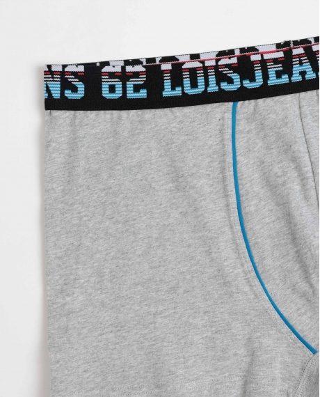 LOIS Calzoncillo/Bóxer Jeans 62 para Hombre, (Caja de 2 unidades) PACK FANTASIA 2