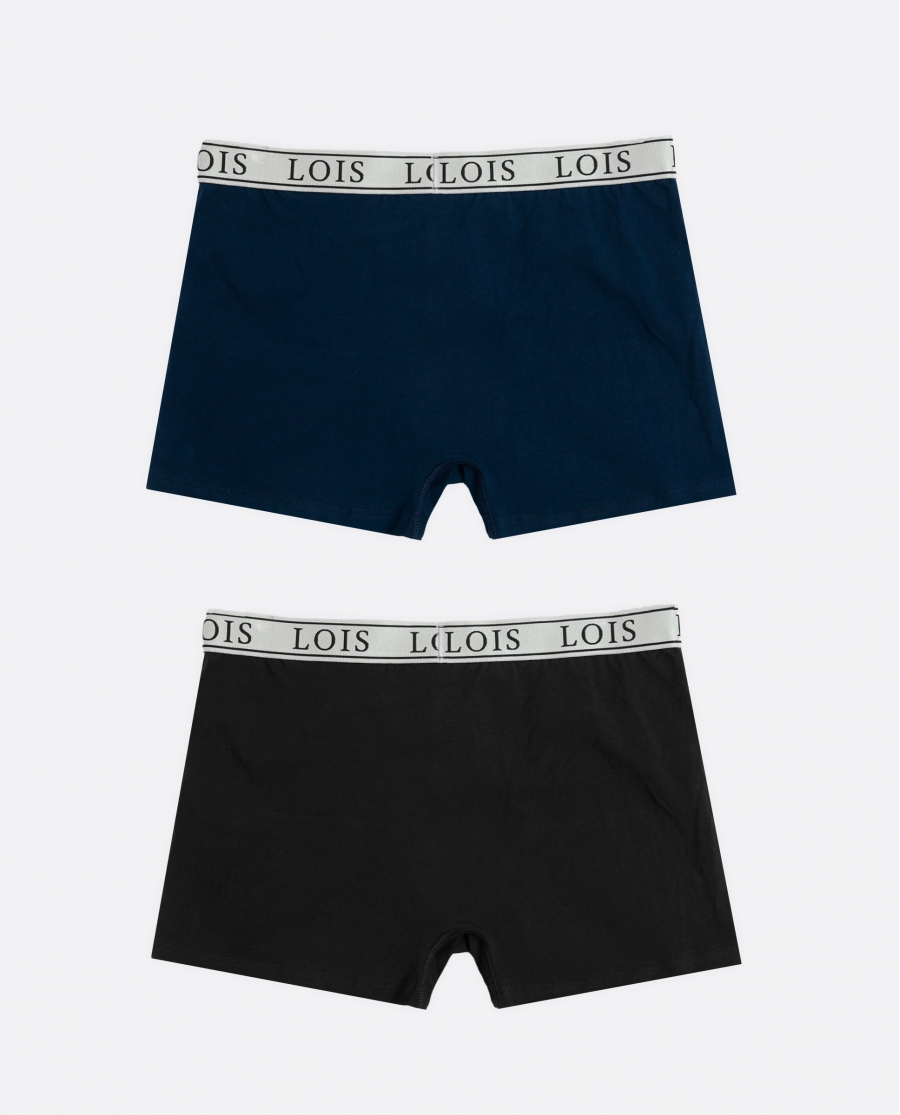 LOIS Calzoncillo/Bóxer Origins para Hombre, (Caja de 2 unidades) PACK FANTASIA