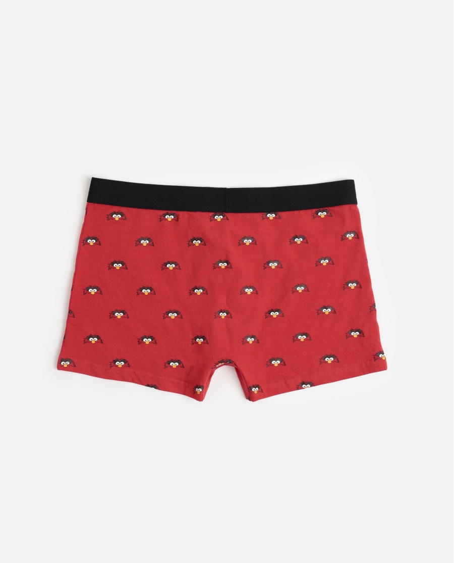 DISNEY Calzoncillo/Boxer Animal Caja Metal Regalo para Hombre ROJO