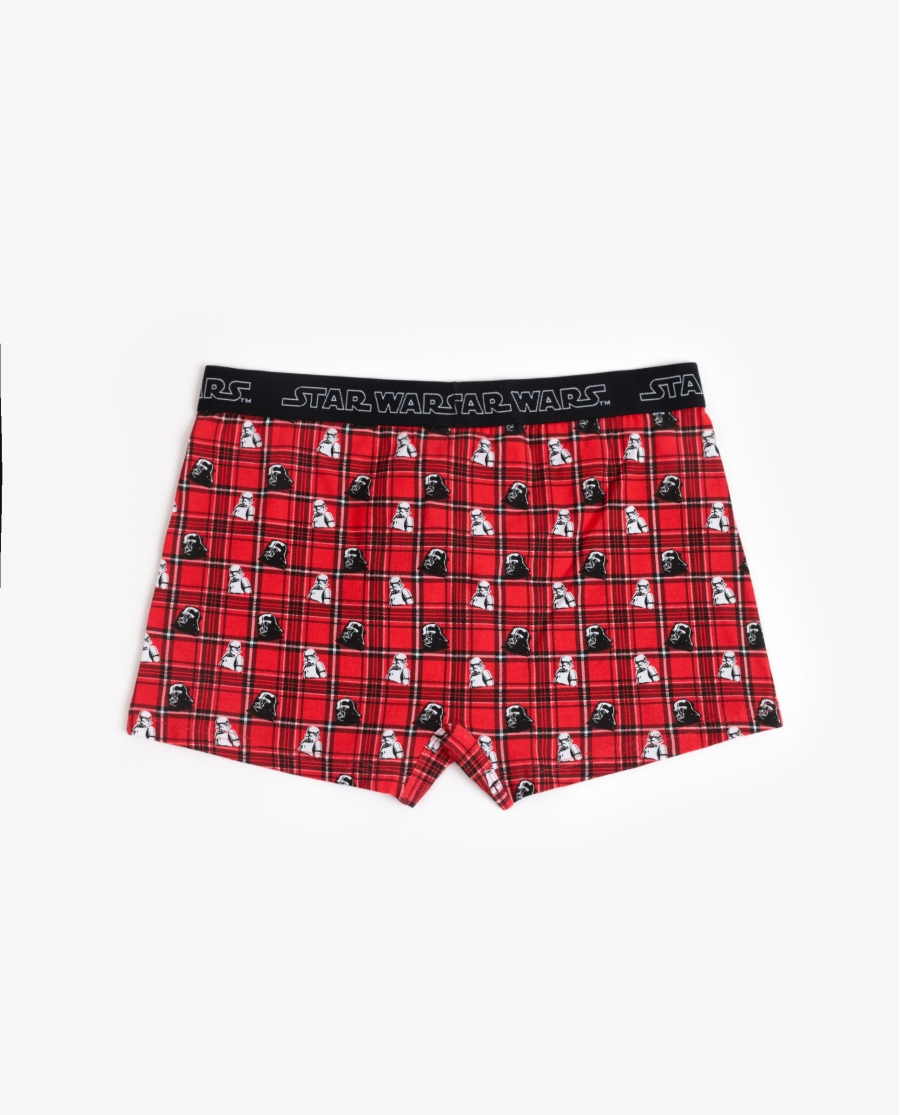 STAR WARS Calzoncillo/Boxer Punk Christmas Caja Regalo para Hombre ROJO