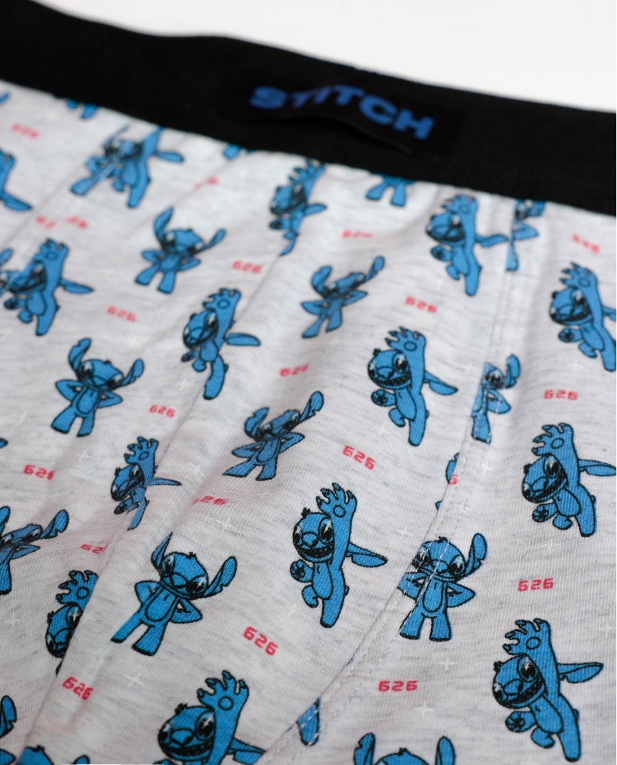 DISNEY Calzoncillo/Boxer Stitch Anime para Hombre, (Caja de 2 unidades) PACK FANTASIA