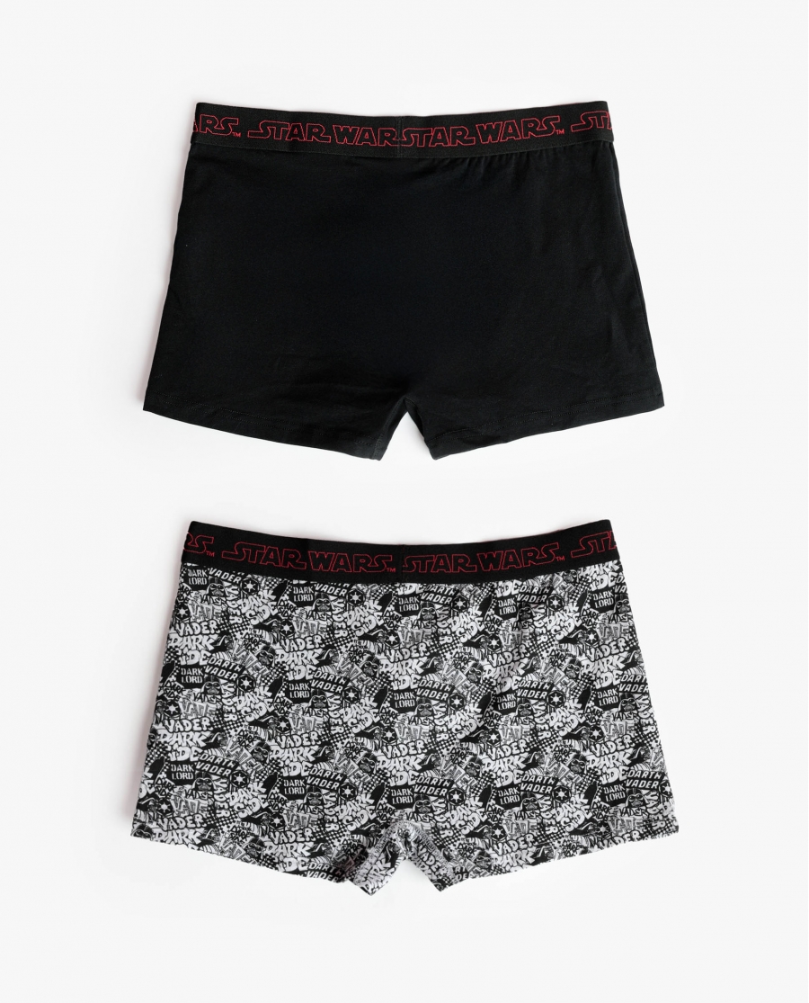 STAR WARS Calzoncillo/Boxer Darth Vader Graffiti  para Hombre, (Caja de 2 unidades) PACK FANTASIA
