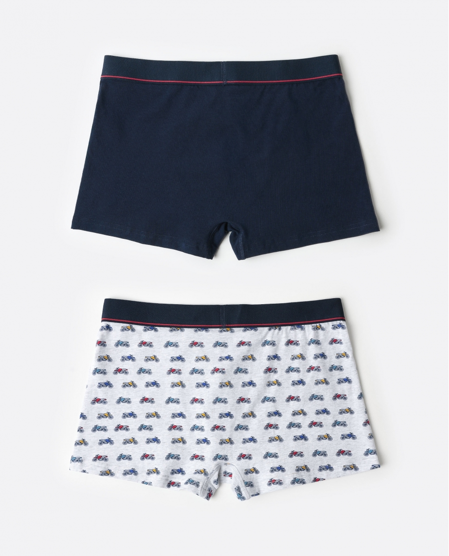 DIVER Calzoncillo/Boxer Race para Hombre, (Caja de 2 unidades) PACK FANTASIA