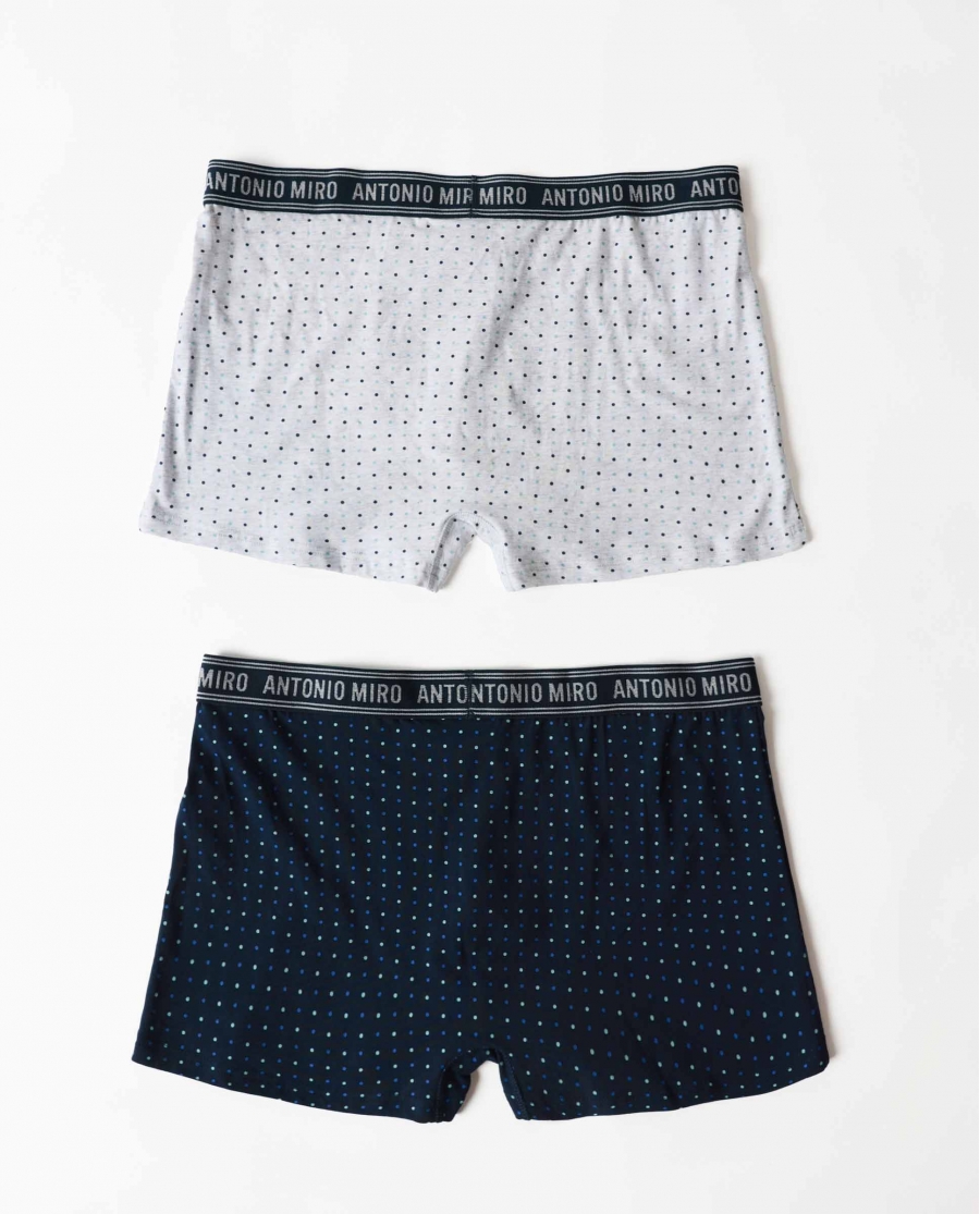 ANTONIO MIRO Calzoncillo/Boxer Dots para Hombre, (Caja de 2 unidades) PACK FANTASIA