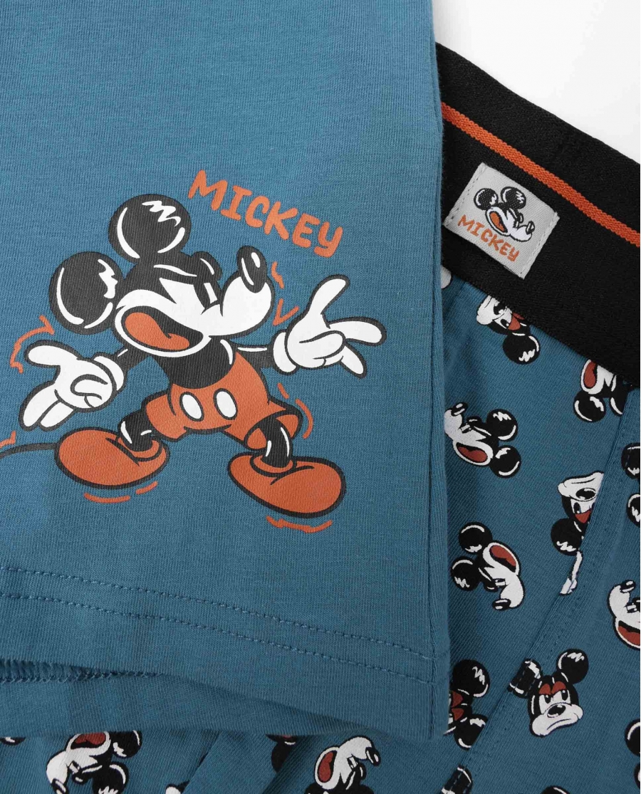 DISNEY Calzoncillo/Boxer Lost Mickey para Hombre, (Caja de 2 unidades) PACK FANTASIA
