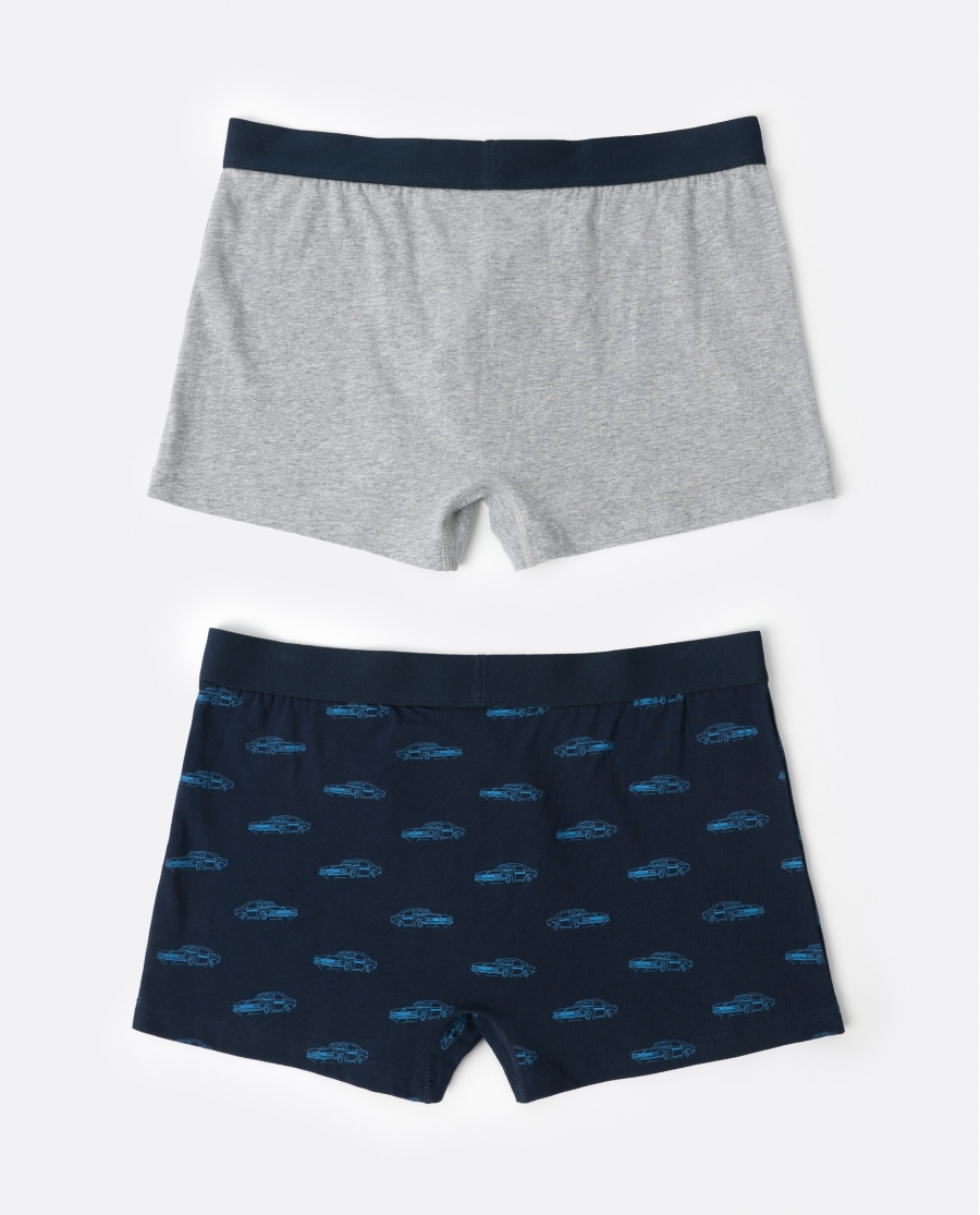 LOIS Calzoncillo/Boxer Vintage Car para Hombre, (Caja de 2 unidades) PACK FANTASIA
