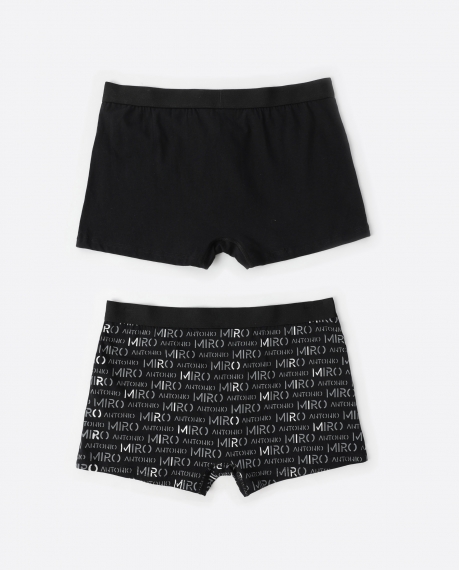 ANTONIO MIRO Calzoncillo/Boxer Letters para Hombre, (Caja de 2 unidades) PACK FANTASIA 2