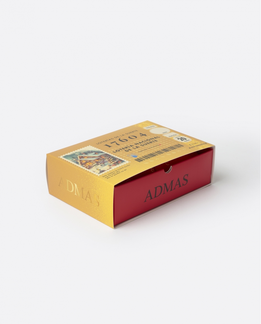 ADMAS Calzoncillo/Boxer Loteria para Hombre, (Caja 12 unidades) ROJO