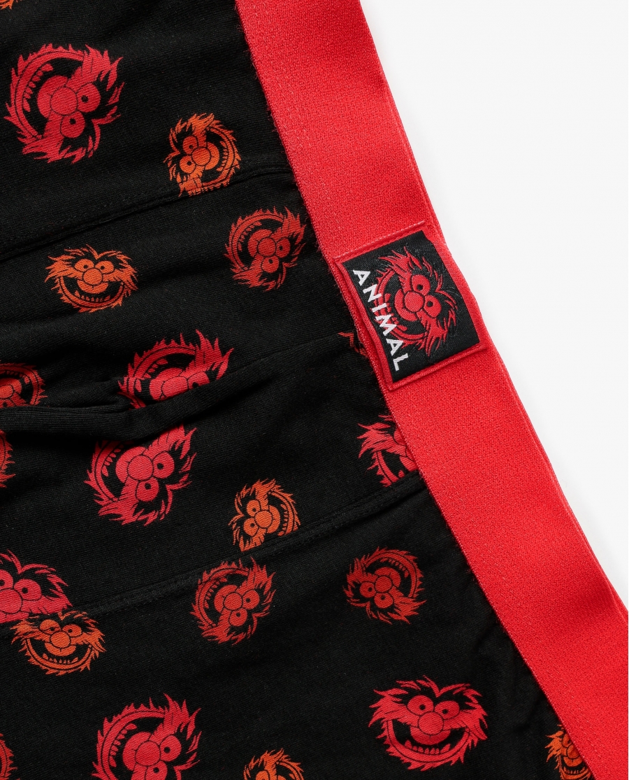 DISNEY Calzoncillo/Boxer Animal Crew Caja Metal Regalo para Hombre NEGRO